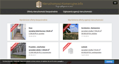 Desktop Screenshot of nieruchomosci-komercyjne.info